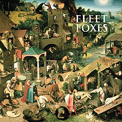 Portada del álbum debut de Fleet Foxes