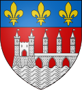 Escudo de armas de la ciudad de Saintes
