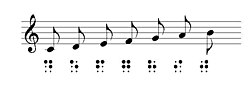 Música en Braille