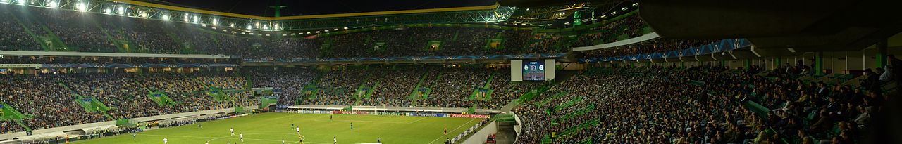 Partido del Sporting en competición europea