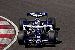 Rosberg durante el Gran Premio de Canadá de 2006
