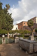 Jardín del museo de las Termas de Diocleciano