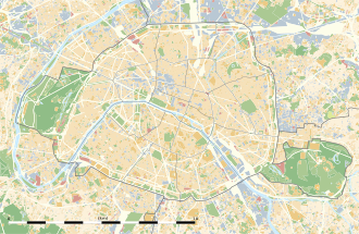Mapa de ubicación de la avenida