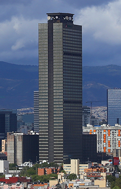 Torre ejecutiva de PEMEX en la Ciudad de México