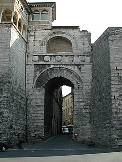 Arco etrusco de Perugia