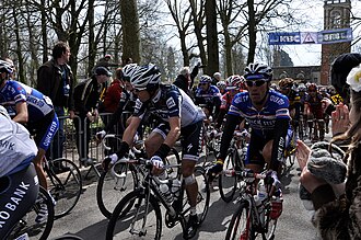 Fotografía ilustrativa del Tour de Flandes 2010