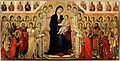 La Maestà, obra de Duccio di Buoninsegna.