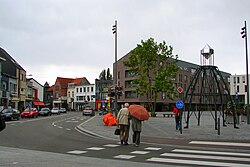 Paisaje residencial de Kapellen