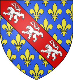 Escudo de los Borbón-La Marché