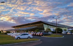 Infografía o vista del Aeropuerto Internacional Laguna del Sauce