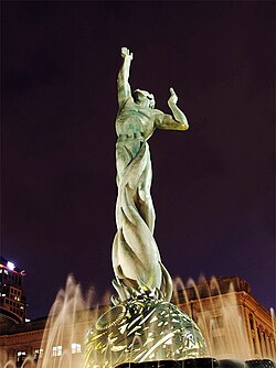 La Fuente de la Vida Eterna en Cleveland, Ohio
