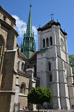 Aguja de la Catedral de Ginebra