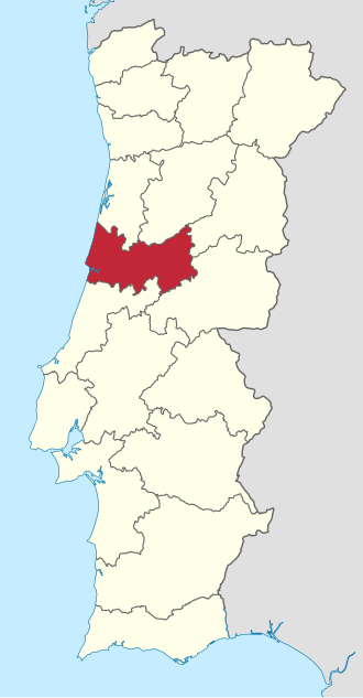 Paisaje del distrito de Coímbra