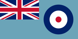 Emblema y datos generales de la Real Fuerza Aérea británica