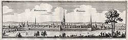 Ilustración histórica de Hannover