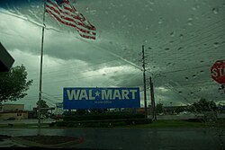 Lluvia en entorno urbano