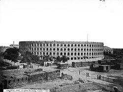 Plaza de toros de Valencia en 1870