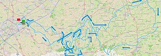 Pelotón de ciclistas durante la E3 Harelbeke 2015