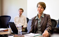 Molly Shaffer Van Houweling en 2008