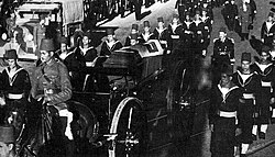 Funerales de Víctor Manuel III en Alejandría
