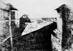 Vista desde la ventana en Le Gras de Niépce