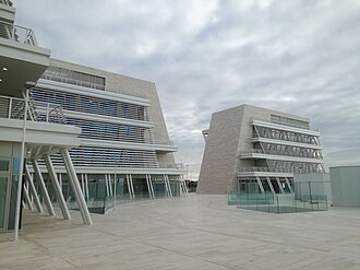 Vista general relacionada con el entorno institucional y administrativo de la Universidad de Roma Tor Vergata.