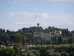 Vista general de un entorno en Arcetri
