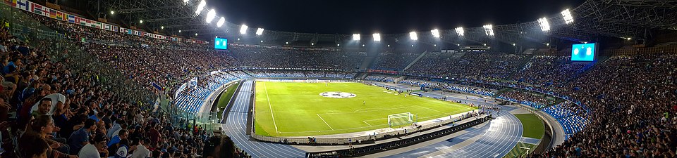 Vista panorámica del Estadio Diego Armando Maradona