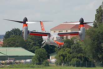 Aeronave BA609 en vuelo