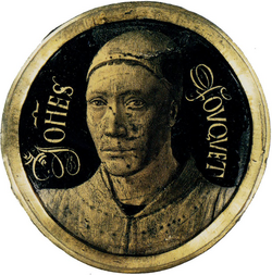 Autorretrato sobre esmalte de Jean Fouquet