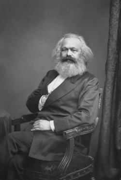 Retrato de Karl Marx