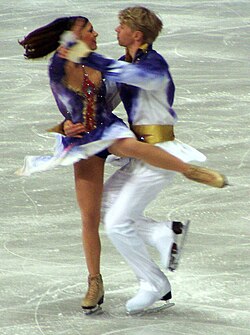 Pirueta de danza de Isabelle Delobel y Olivier Schoenfelder