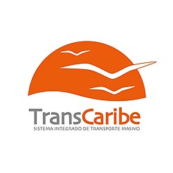 Bus articulado de Transcaribe en circulación