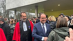 François Hollande en una aparición pública reciente