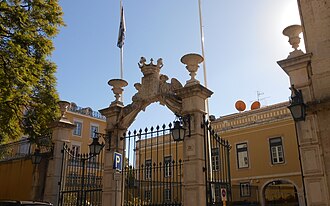 Edificio histórico del Palacio Penafiel en Lisboa, que alberga la secretaría ejecutiva de la CPLP.