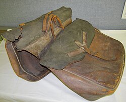 Alforjas de cuero antiguas