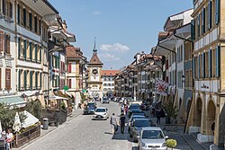 Calle principal en Murten