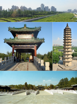 Panorámica y monumentos representativos de Taiyuan