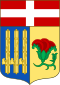 Escudo histórico representativo de las islas italianas del Egeo