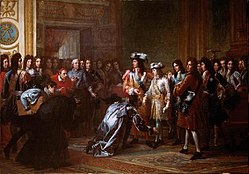 Proclamación de Felipe V en Versalles
