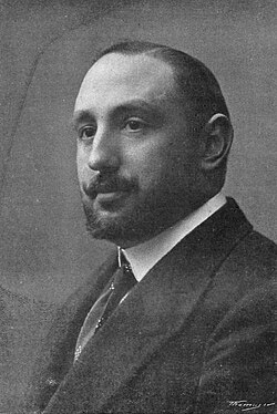 Retrato fotográfico de Ángel Ossorio y Gallardo capturado por Audouard hacia 1913.