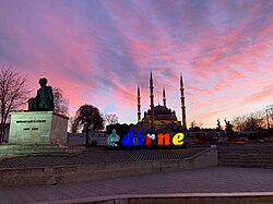 Vista general de la ciudad de Edirne