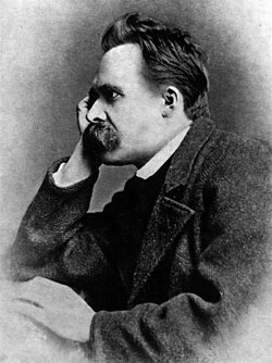Ilustración del filósofo Friedrich Nietzsche