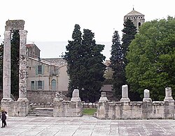 Ruinas del teatro romano de Arlés