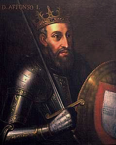 Retrato histórico atribuido a Alfonso I de Portugal