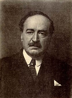 Vicente Blasco Ibáñez, novelista español propulsor del naturalismo.