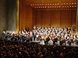 Orquesta Nacional de Francia actuando en directo