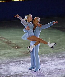 Oleg Protopopov y Ludmila Belousova en 2007