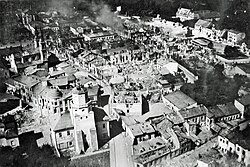Ruinas de la ciudad de Wieluń