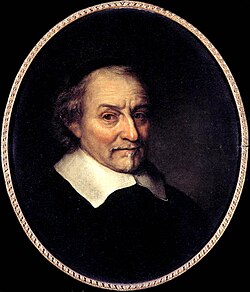 Retrato e información biográfica de Joost van den Vondel